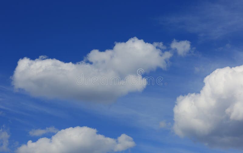 Clouds in sky stock images
