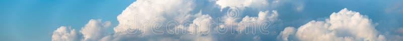 Cloudscape horizontal banner stock photos