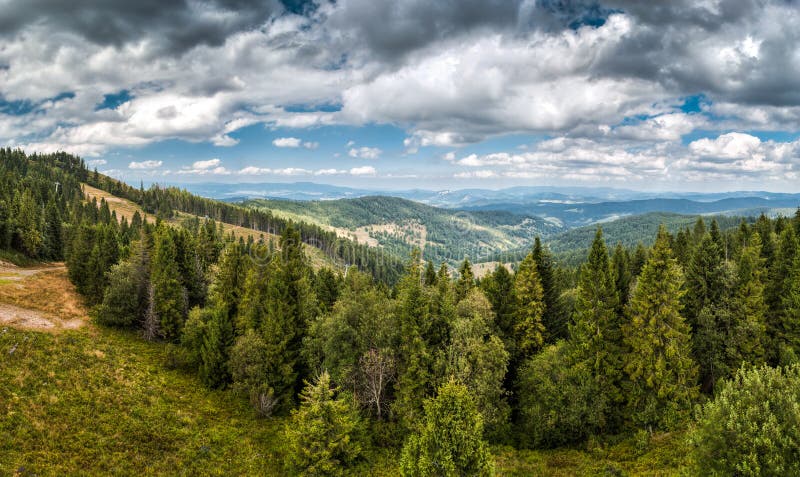 Cloudy landscape