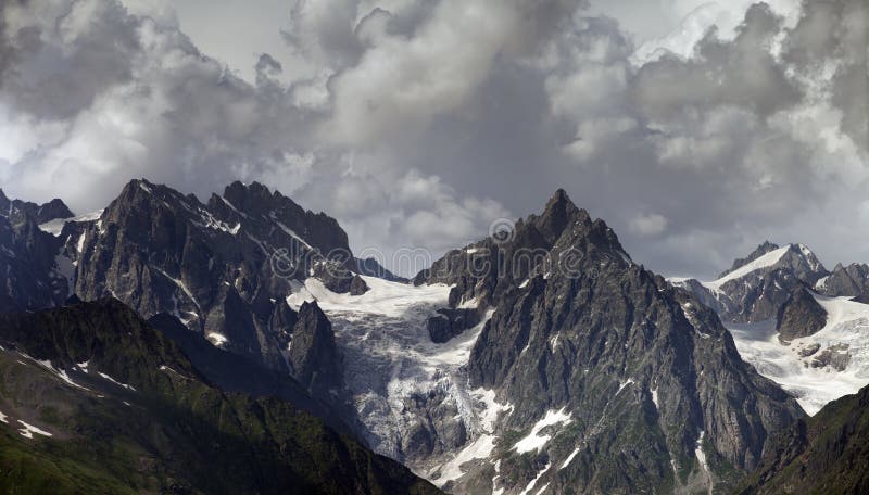 Cloudy Mountains