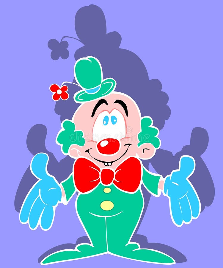 Clown stock abbildung