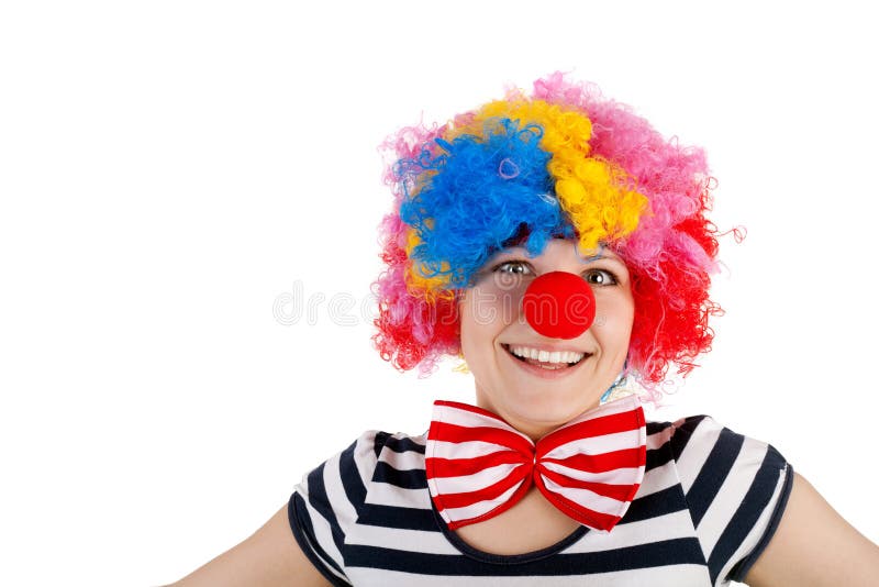 Clown stock photo