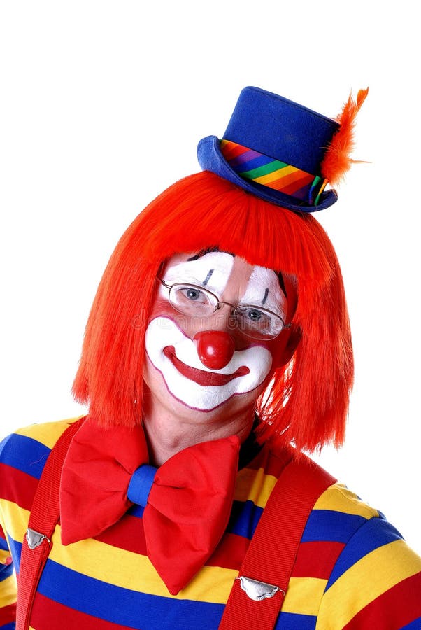 Clown de cirque photographie stock Clown de cirque photographie stock