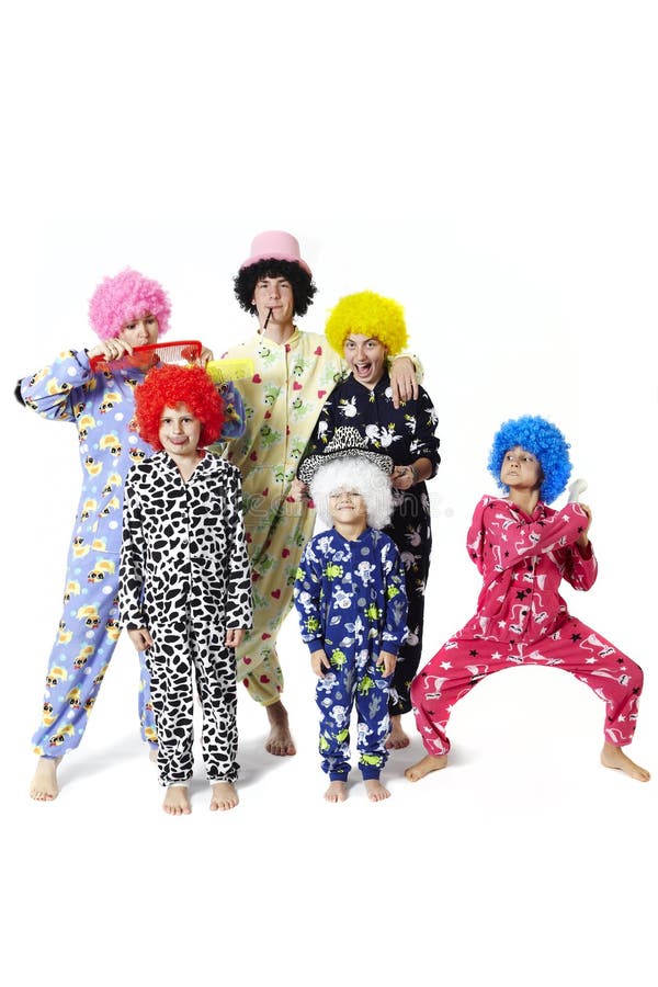 Clowns stock image. Image of joke, little, family, colours - 19933447