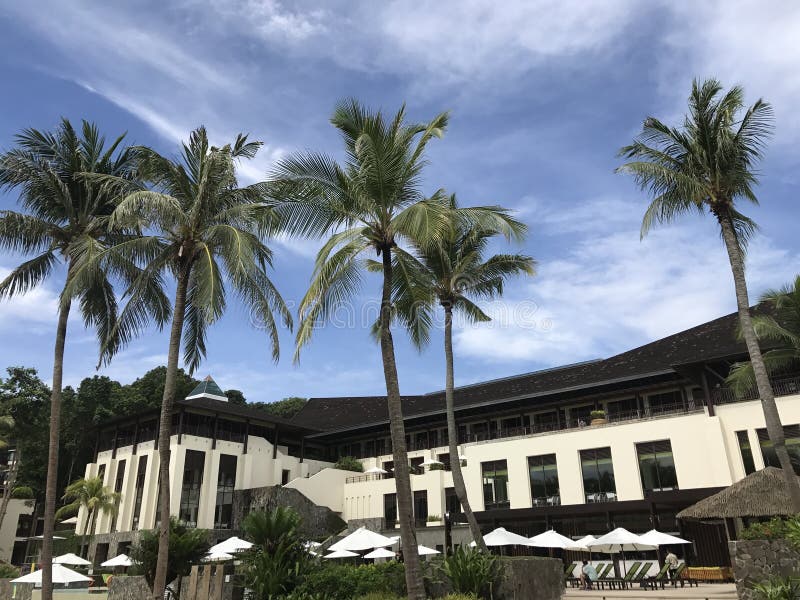 Club Med Resort Bintan stock photo. Image of mansion 93007518