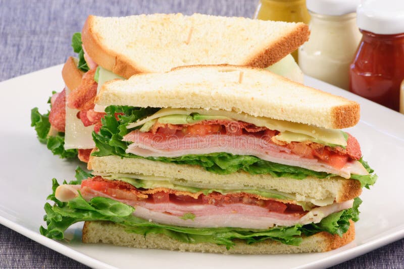 Club Sandwich lizenzfreie stockbilder Club Sandwich lizenzfreie stockbilder