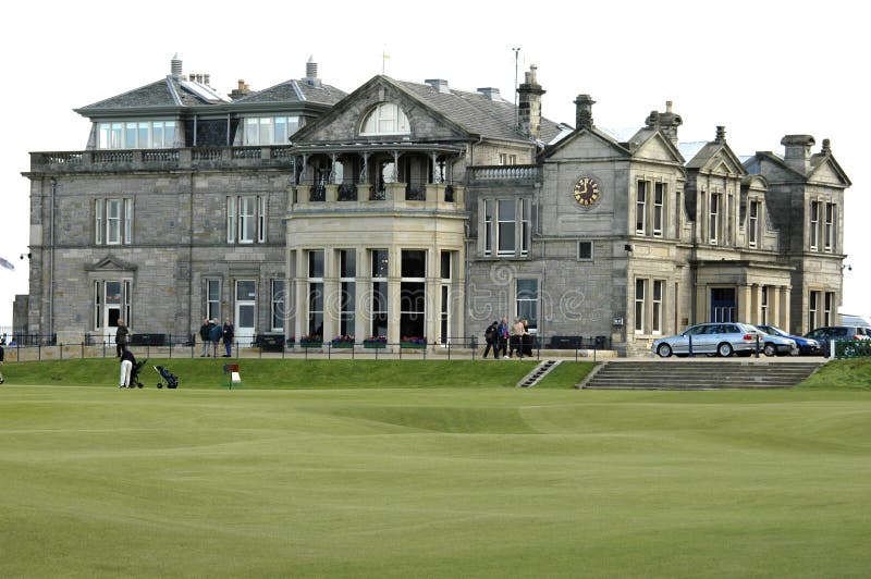 Clube do golfe do St. Andrews fotografia de stock royalty free Clube do golfe do St. Andrews fotografia de stock royalty free