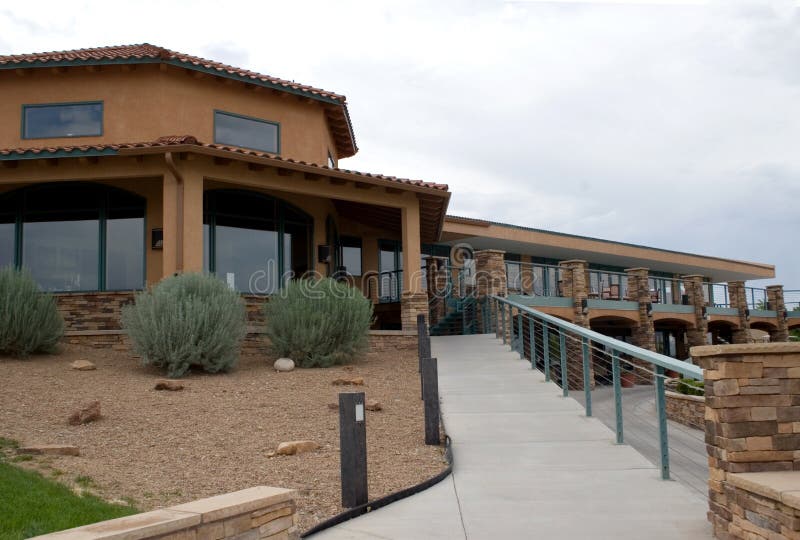 Clubhouse entrance