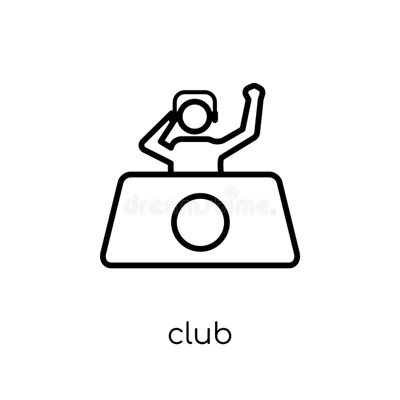 Clubpictogram van Vermaakinzameling royalty-vrije illustratie Clubpictogram van Vermaakinzameling royalty-vrije illustratie