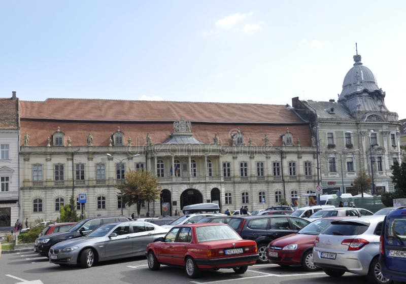 Cluj RO, Wrzesień 24th: Zabytek chwała Rumuński żołnierz w cluj od Transylvania regionu w Rumunia obraz stock