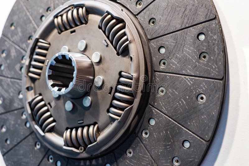 Clutch Disc for a Car Engine. Stock Photo Image of case, replacement