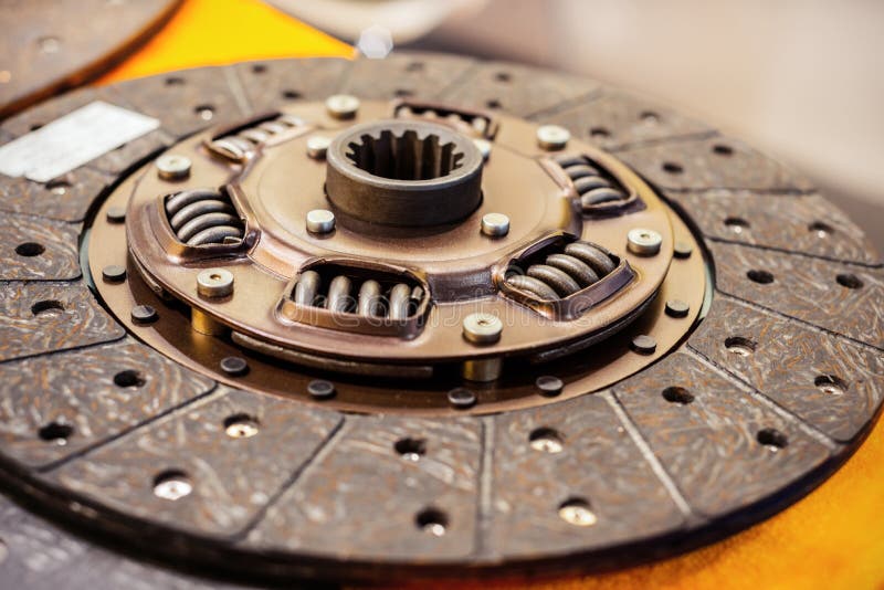 Clutch Disc for a Car Engine. Stock Image Image of linings