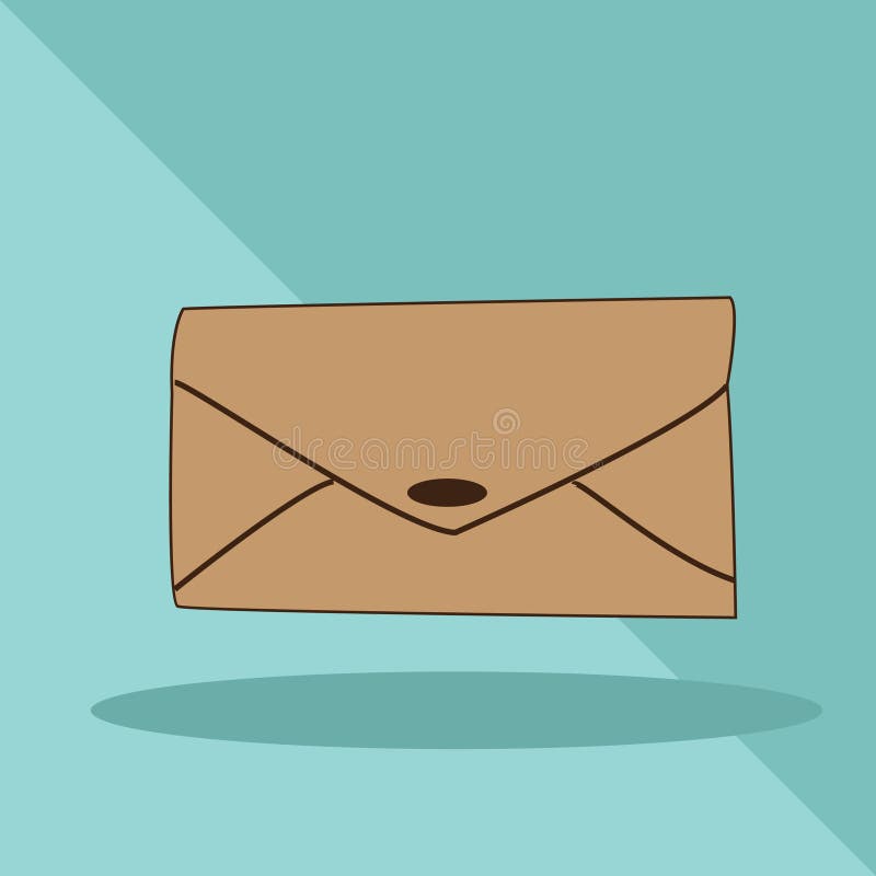 Clutch. Vector Illustration Decorative Design Stock Vector