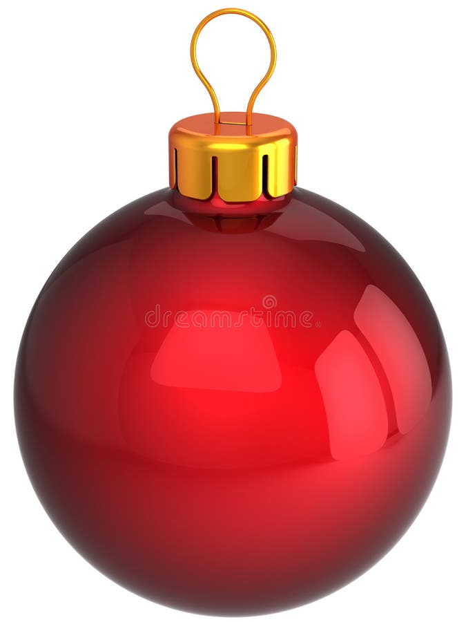 Clássico da esfera do Natal (alugueres) ilustração do vetor Clássico da esfera do Natal (alugueres) ilustração do vetor