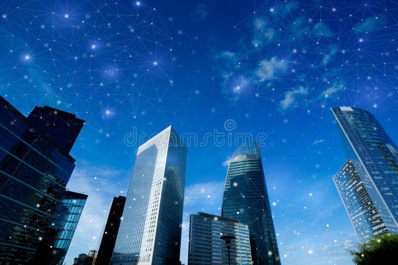 Clădire de birouri din Londra pentru rețea stock photos