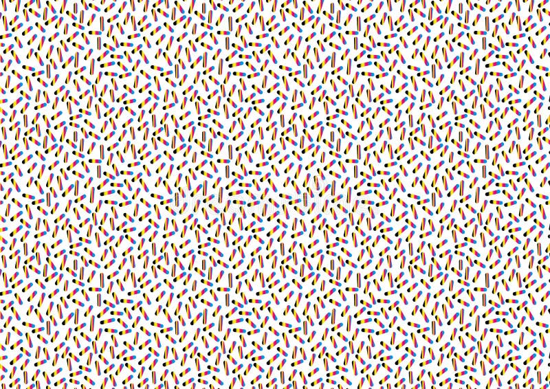 CMYK abstracto Dots Pattern Background Textures stock de ilustración CMYK abstracto Dots Pattern Background Textures stock de ilustración