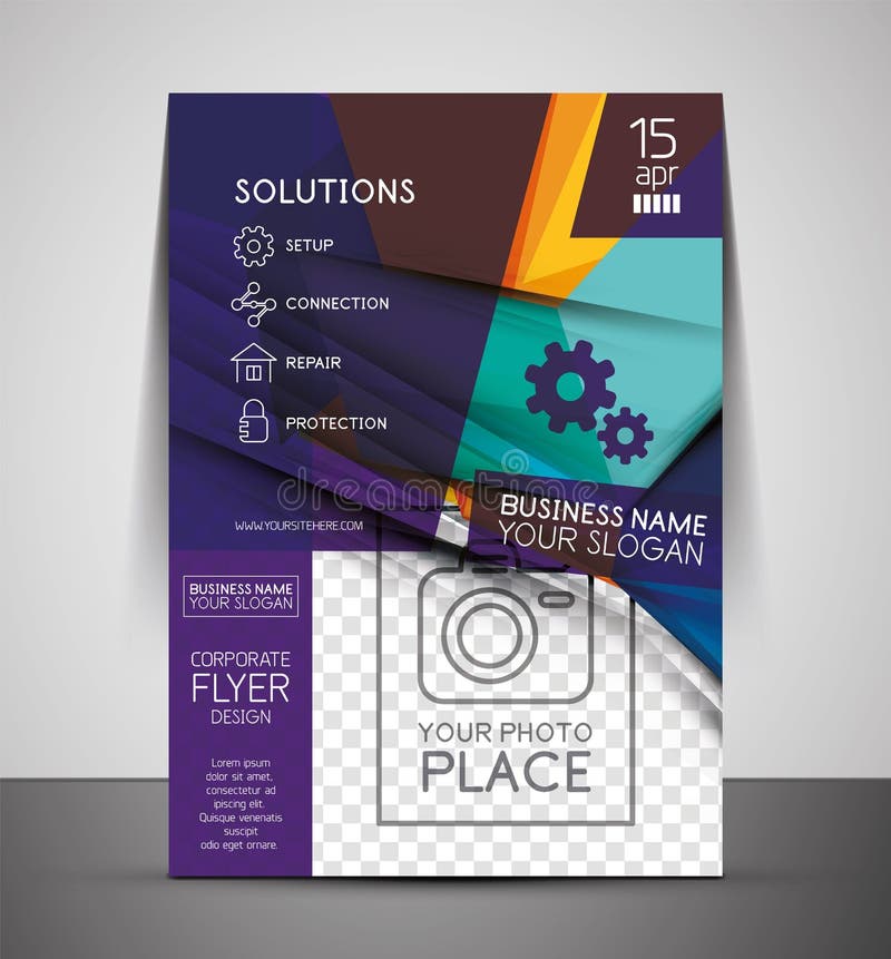 CMYK Business Corporate Flyer Template