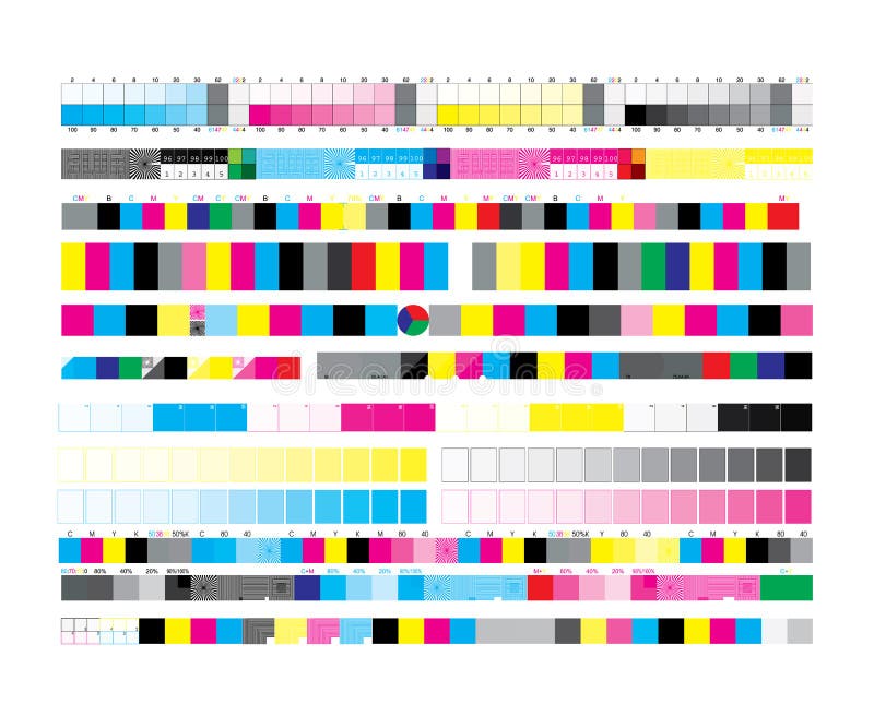 Color Chart Print Test Illustrations – 147 Chart Print Test Stock Illustrations, Vectors & - Dreamstime