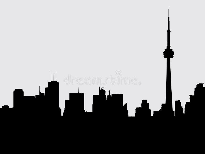 cn miejsca budowy skyline żaglówek Toronto pierwszoplanowy wieży ilustracji cn miejsca budowy skyline żaglówek Toronto pierwszoplanowy wieży ilustracji