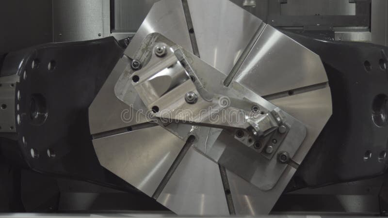 CNC lathe machine Turning machine cutting the metal thread part by lathe cutter. Hi-precision CNC machining royalty free stock photography CNC lathe machine Turning machine cutting the metal thread part by lathe cutter. Hi-precision CNC machining royalty free stock photography