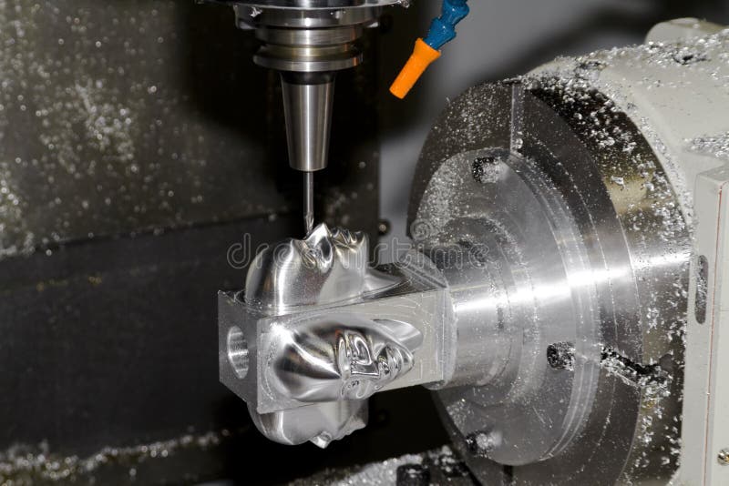 Cnc machine tool stock images