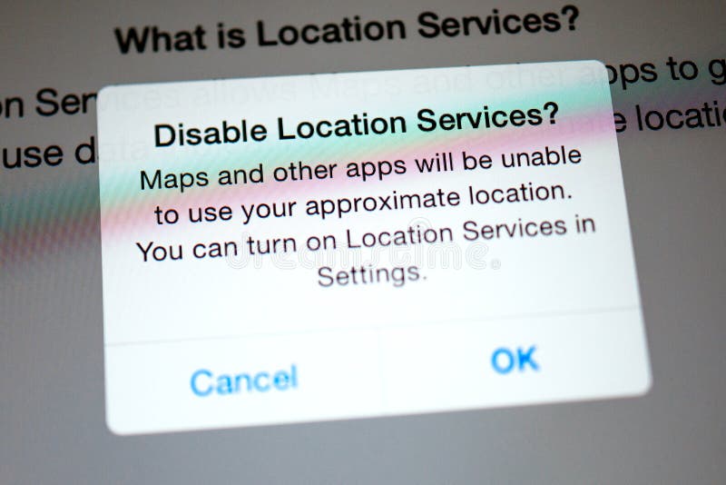 Co jest lokacj usługa pytaniem podczas aktualizaci iOS