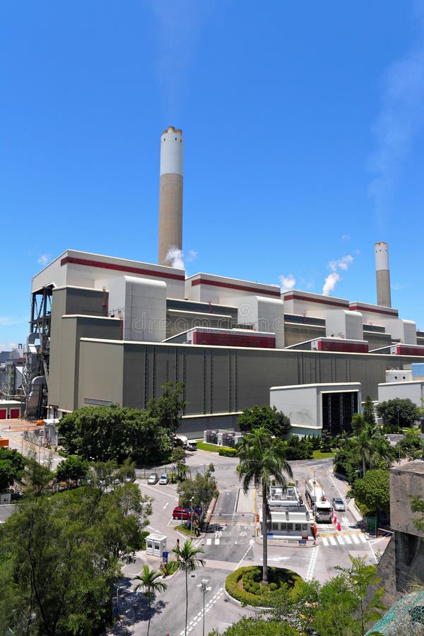 Coal Fired Electric Power Plant Stock Photo Image of generating
