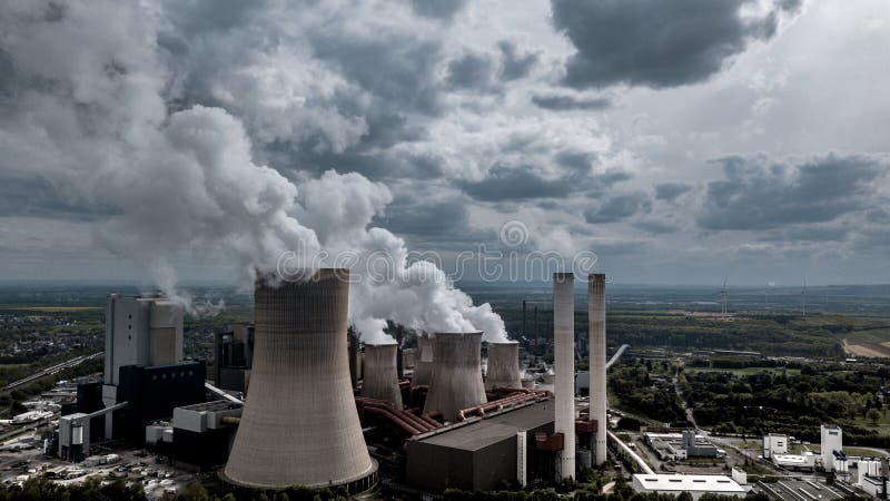 Coal fired power station RWE Germany Heavy Industry