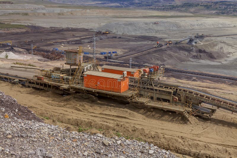 Coal Mine, Sokolov,Czech Republic Stock Photo Image of industrial