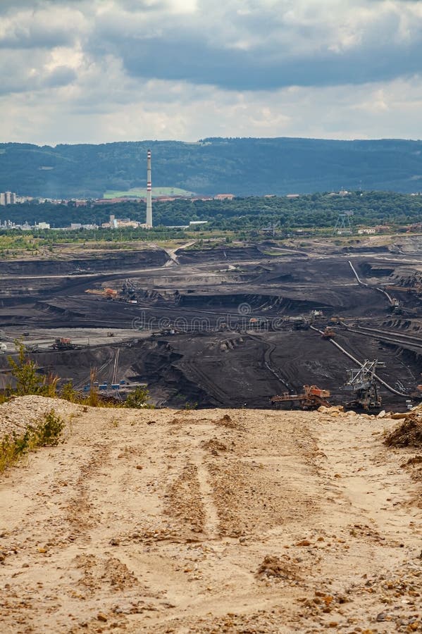 Landscape, Coal Mine Sokolov, Czech Republic Stock Photo Image of
