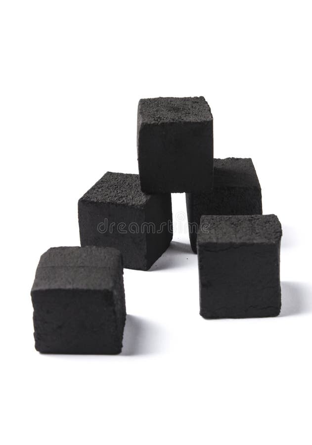 Coal for shisha stock photo. Image of closeup, black 117355288