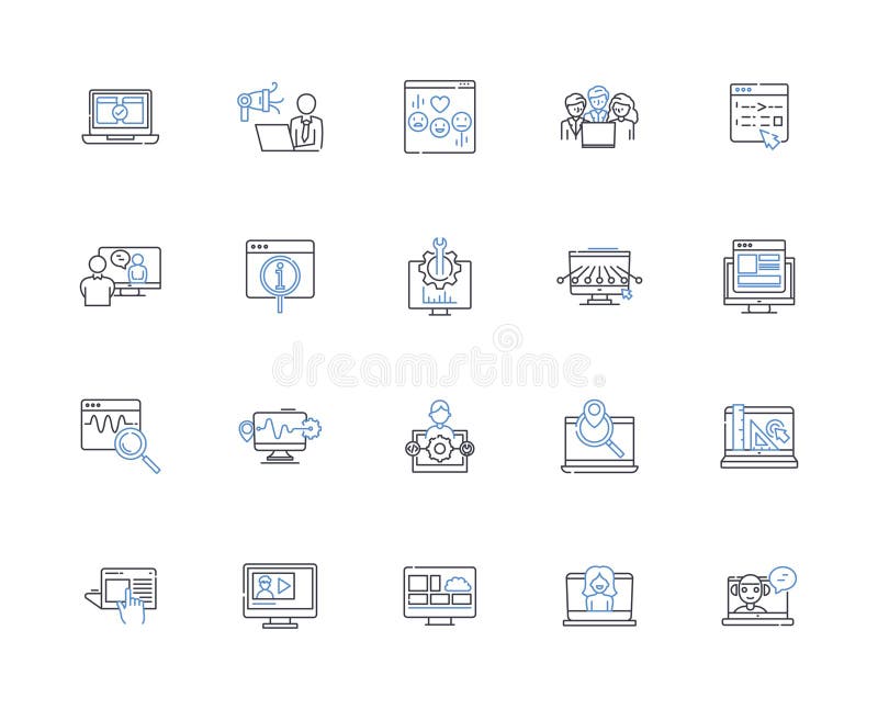 Coalition line icons collection. Alliance, Unity, Collaboration, Partnership, Coalition, Formidable, Robust vector and royalty free illustration