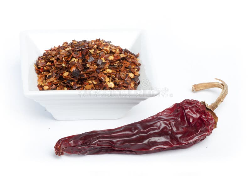 Coarsely ground red pepper stock photo. Image of aroma 27978662