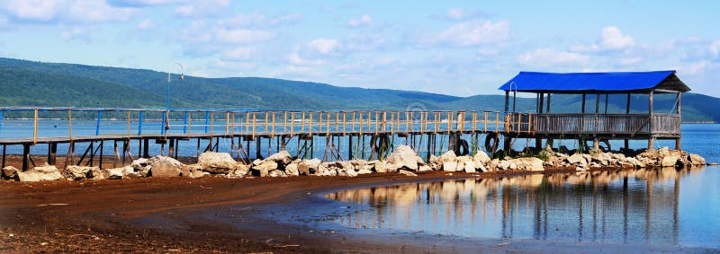 Coast of the river. Silence. royalty free stock images Coast of the river. Silence. royalty free stock images