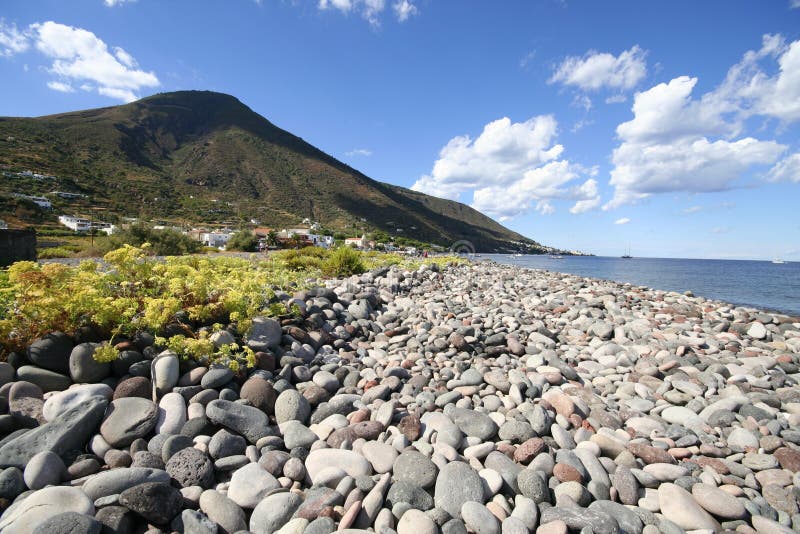 Coast of Salina, Italy