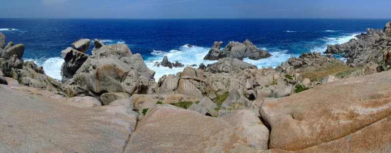 Coast in Sardinia