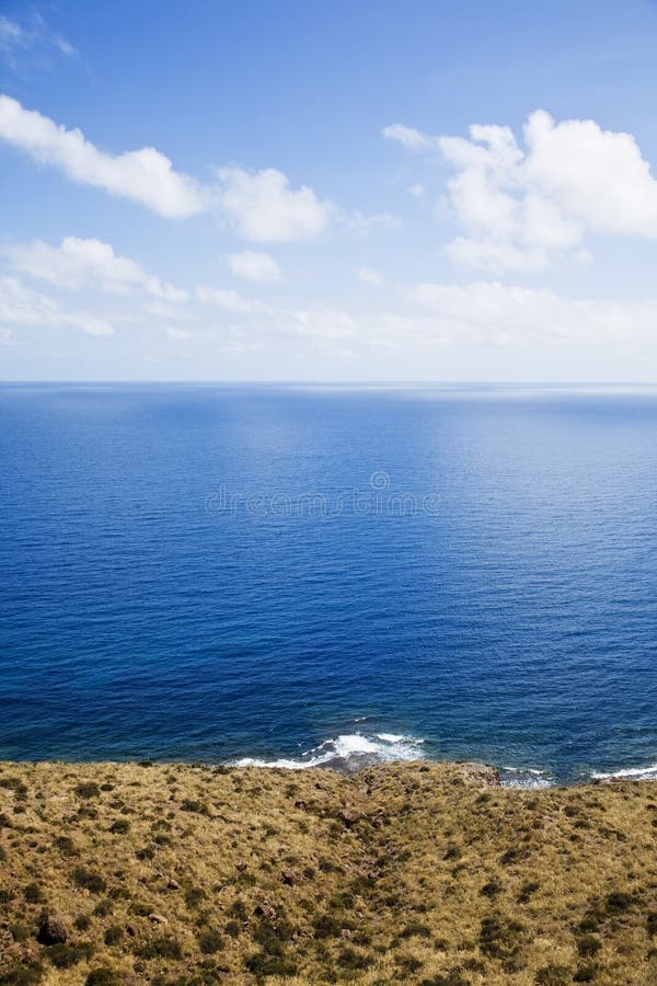 Coastal landscape royalty free stock images