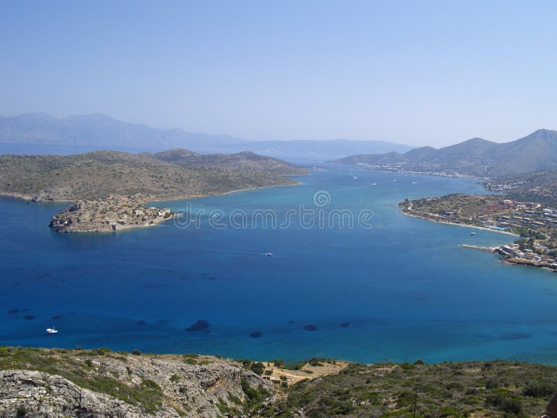 Coastal landscape stock photo