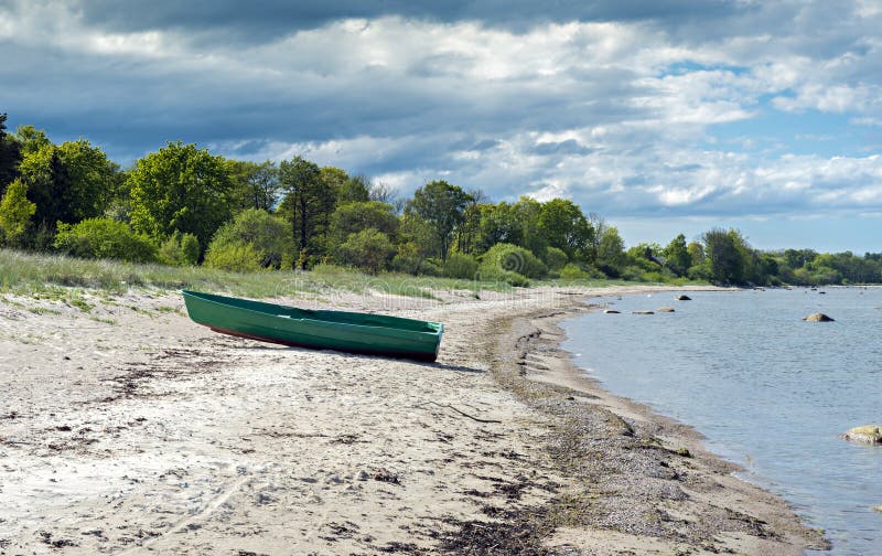 Coastal landscape in Kurzeme region of Latvia, Europe