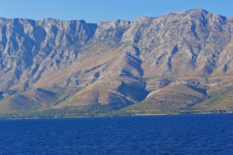 Coastal mountain range