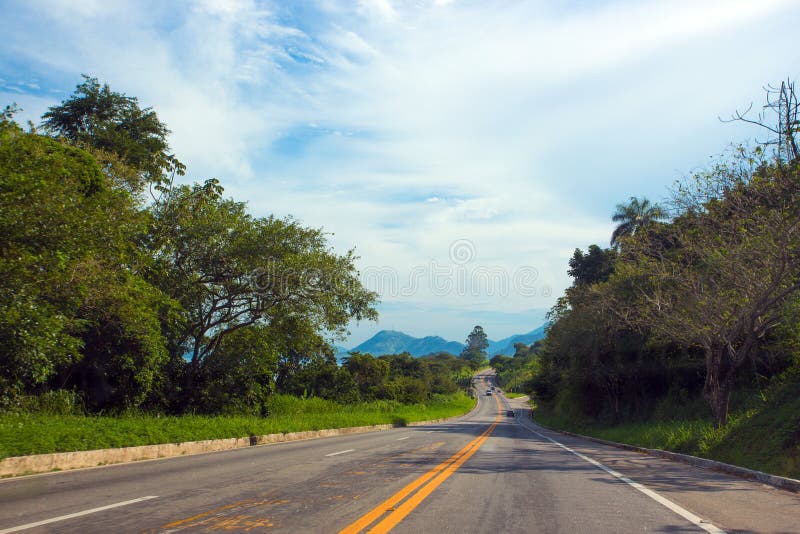 Coastal road at Brazil stock photo. Image of island, road - 80232446