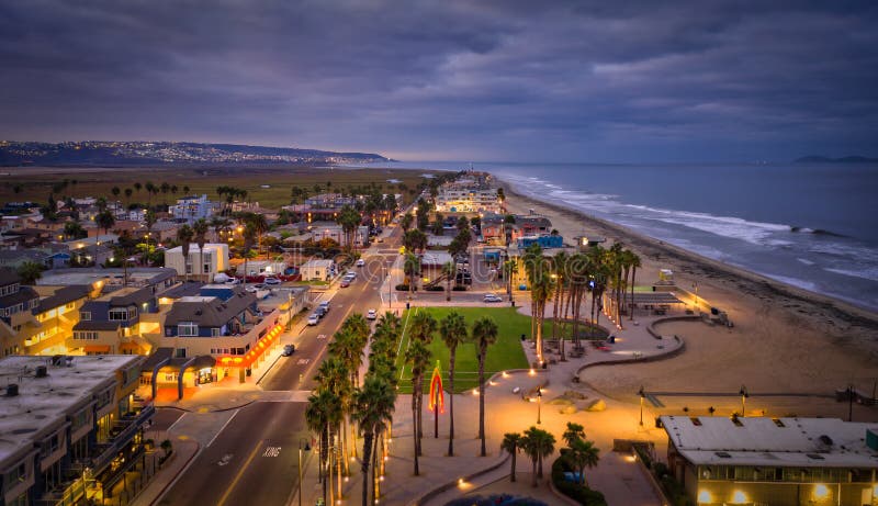Imperial Beach Boardwalk stock image. Image of socal, diego - 8868209