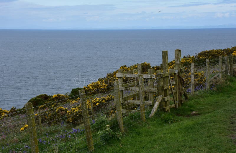 Views Down to the Irish Sea in St Bees England