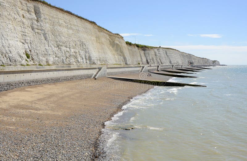 Coastline at Brighton. Sussex. England Stock Image - Image of promenade ...