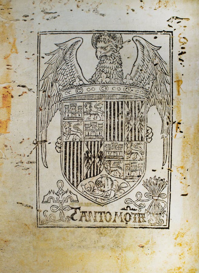 Coat of Arms of Catholic Monarchs. Officium Parvum Beatae Maria Virginis, 1500