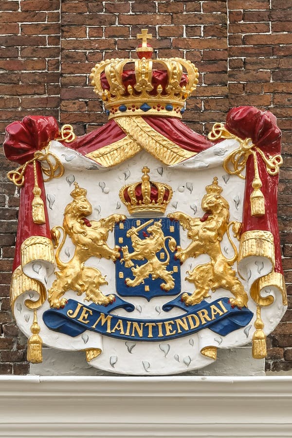 The Netherlands Coat of arms - Je Maintiendrai