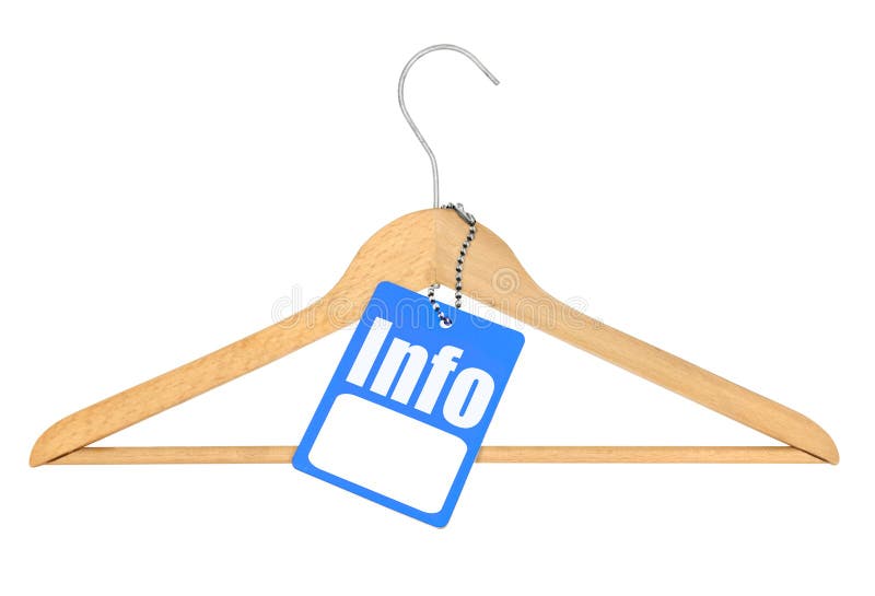 Coat Hanger And XL Size Tag Stock Image Image of extra, hanging 6766279