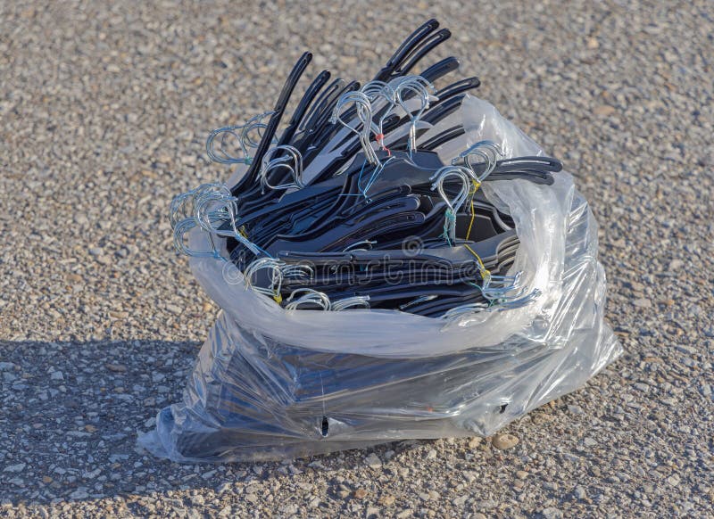 Coat Hangers Bag stock photo. Image of serbia, fashion 233631868
