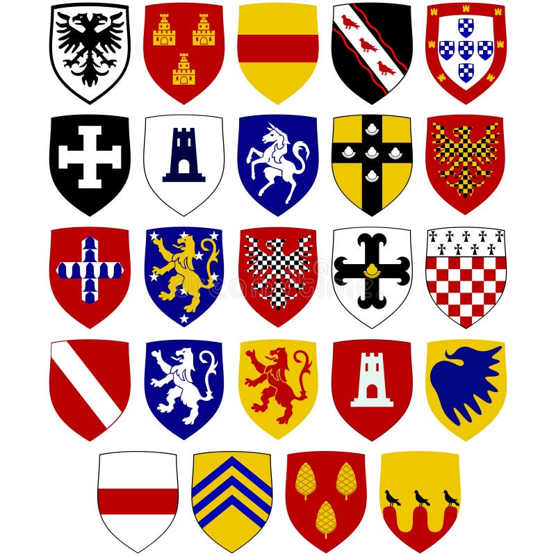 Рыцарские гербы средневековья