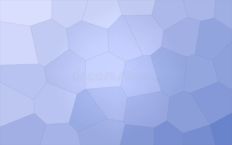 Cobalt blue Giant Hexagon background illustration. royalty free illustration